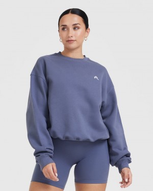 Oner Active All Day ελαφρια Oversized Φούτερ μπλε | HTF514807