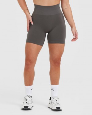 Oner Active Effortless Seamless Σορτσ βαθυ γκρι καφε | ZGI907526