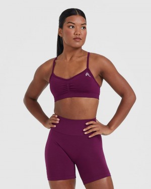 Oner Active Effortless strappy Bralette Sports Bras μωβ | MIX794102