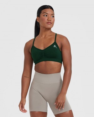 Oner Active Effortless strappy Bralette Sports Bras πρασινο | HTP567483