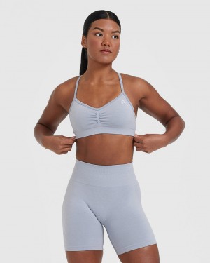 Oner Active Effortless strappy Bralette Sports Bras γκρι | WKZ758609