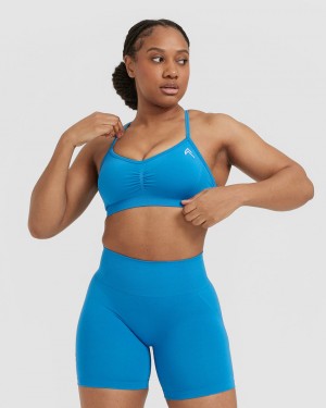 Oner Active Effortless strappy Bralette Sports Bras μπλε | TLF359847