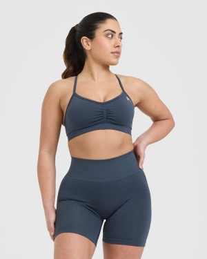 Oner Active Effortless strappy Bralette Sports Bras μπλε | LOK945021