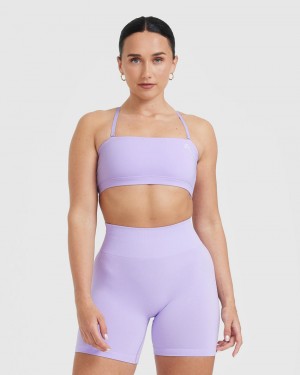 Oner Active Everyday Bandeau Bralette Sports Bras μωβ | OXW064875