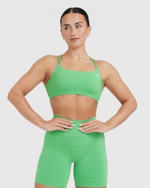 Oner Active Everyday Cross Over Bralette Sports Bras πρασινο | UFY063875