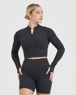 Oner Active Timeless Crop Μπουφαν μαυρα | DTG823750