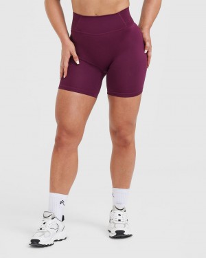 Oner Active Timeless High Waisted Σορτσ μπορντο | HGI216084