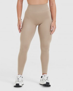 Oner Active Timeless High Waisted Κολαν γκρι | HXL826905