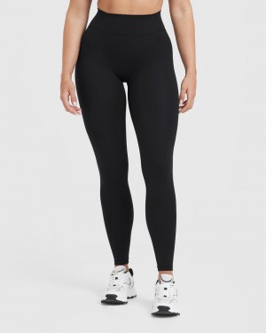 Oner Active Timeless High Waisted Κολαν μαυρα | UQT538497