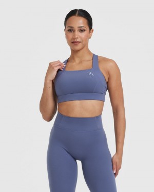 Oner Active Timeless φαρδια λουρακια Sports Bras μπλε | FXR169840