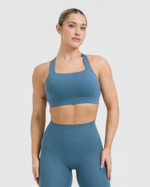 Oner Active Timeless φαρδια λουρακια Sports Bras μπλε | GPH904612