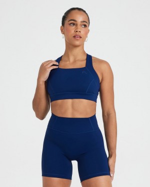 Oner Active Timeless φαρδια λουρακια Sports Bras μπλε | VRG025418