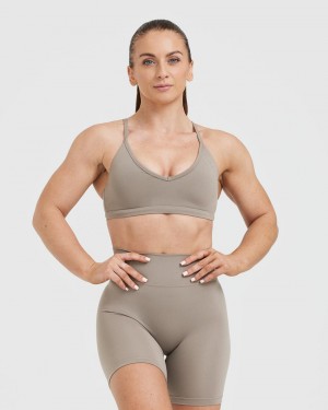 Oner Active Timeless strappy Bralette Sports Bras γκρι | GAI762904