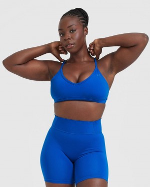 Oner Active Timeless strappy Bralette Sports Bras βαθυ μπλε | OFE480239