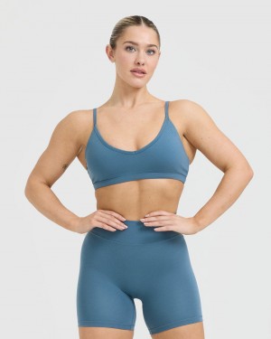 Oner Active Timeless strappy Bralette Sports Bras μπλε | ECK764298