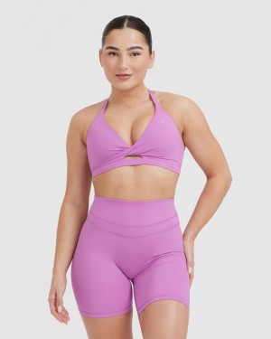 Oner Active Unified Twist Sports Bras μωβ | EKM598471