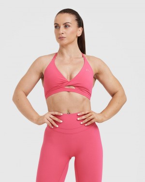 Oner Active Unified Twist Sports Bras ροζ | JPT584607