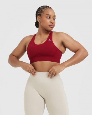 Oner Active κλασικα Seamless 2.0 Bralette Sports Bras κοκκινα μπορντο | PZL837561