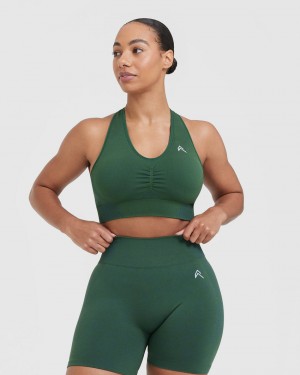 Oner Active κλασικα Seamless 2.0 V-Neck Bralette Sports Bras πρασινο | IBS243170