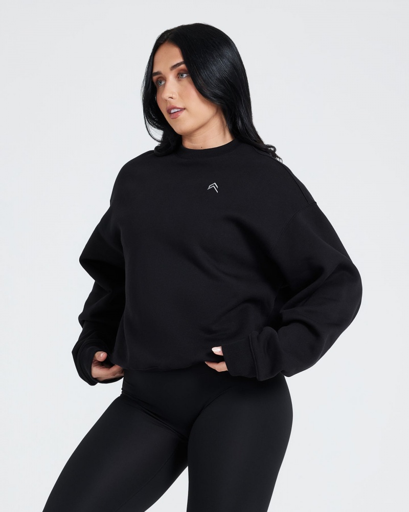 Oner Active All Day Oversized Φούτερ μαυρα | GZE214039