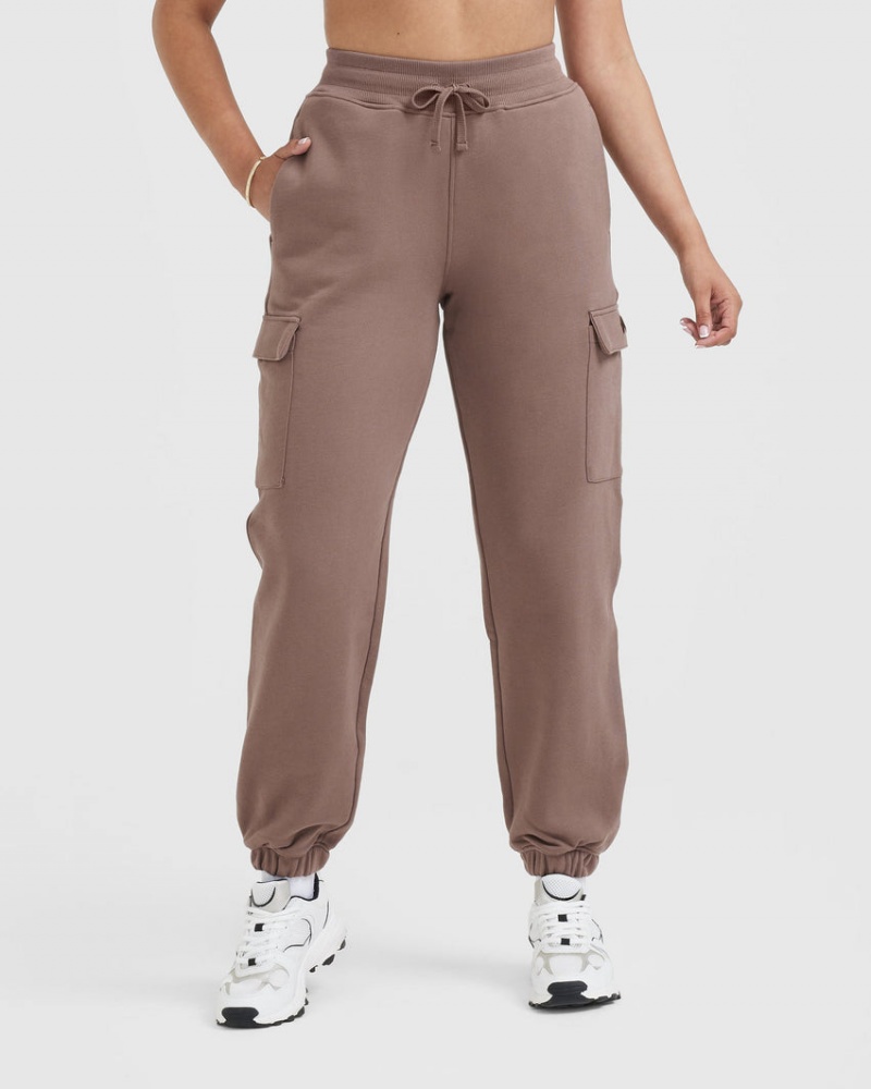 Oner Active All Day ελαφρια Cargo Παντελονι Jogger καφε | GSW689217