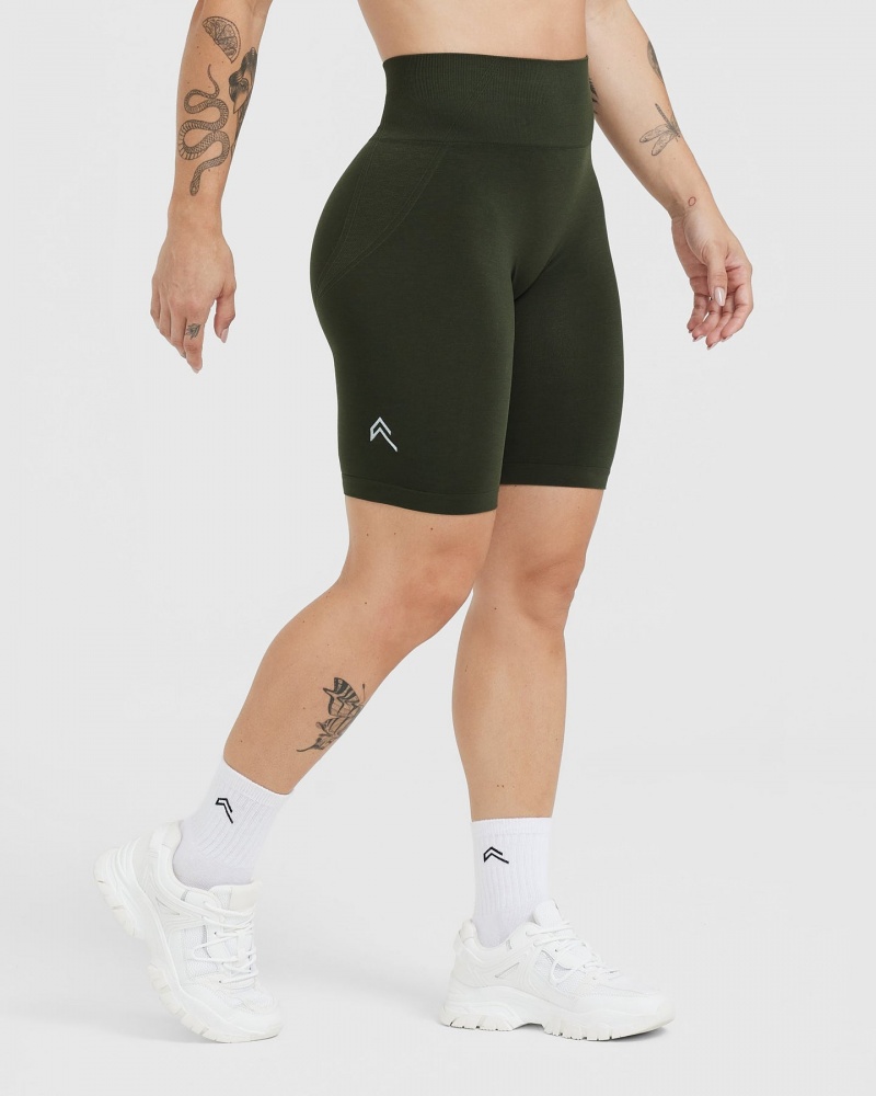 Oner Active Effortless Seamless Cycling Σορτσ Χακί | OBL281574