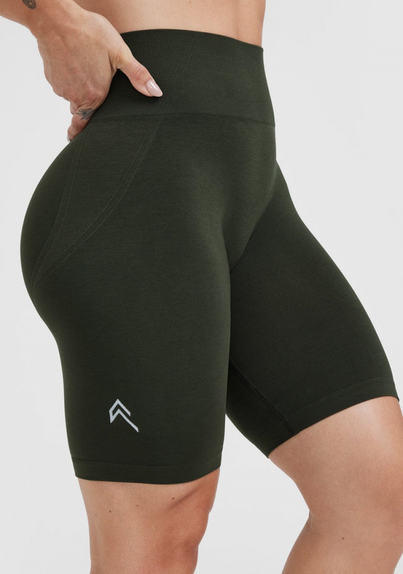 Oner Active Effortless Seamless Cycling Σορτσ Χακί | OBL281574