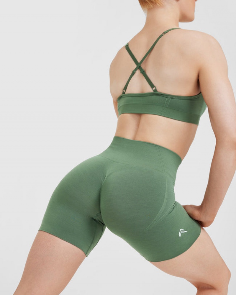 Oner Active Effortless Seamless Σορτσ πρασινο | ANO803572