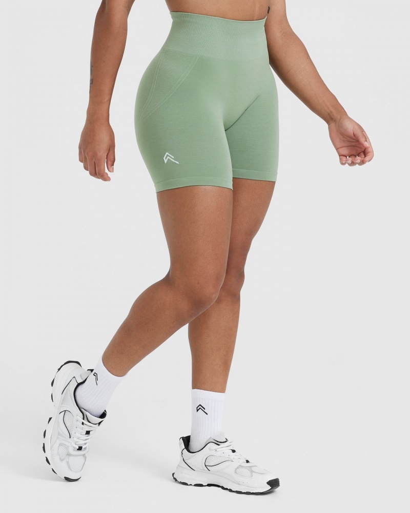 Oner Active Effortless Seamless Σορτσ Ελιά | GKC508326