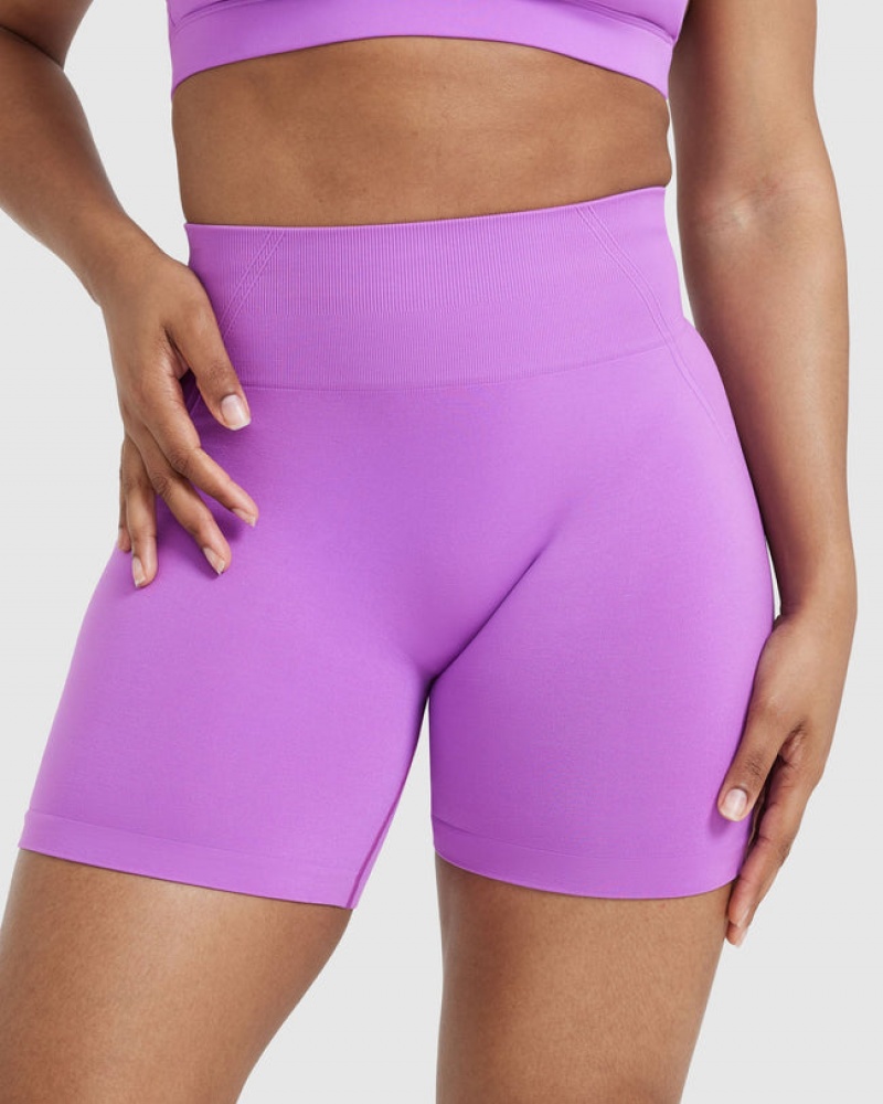 Oner Active Effortless Seamless Σορτσ μωβ | SBZ908246