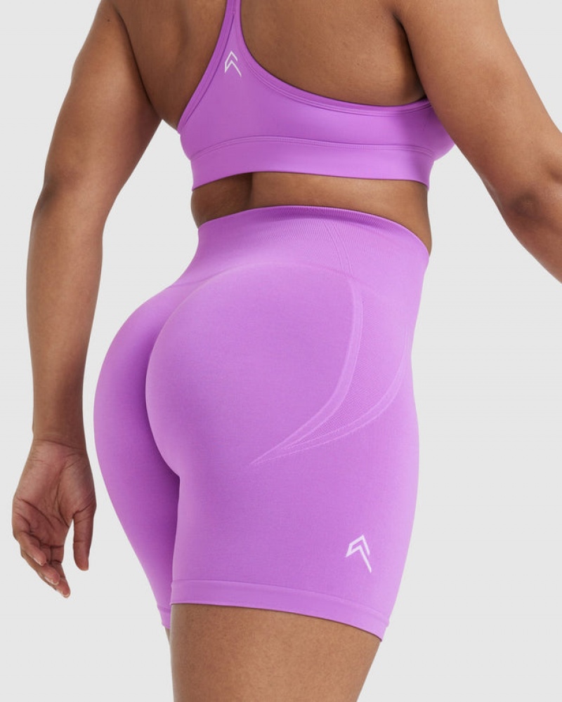 Oner Active Effortless Seamless Σορτσ μωβ | SBZ908246