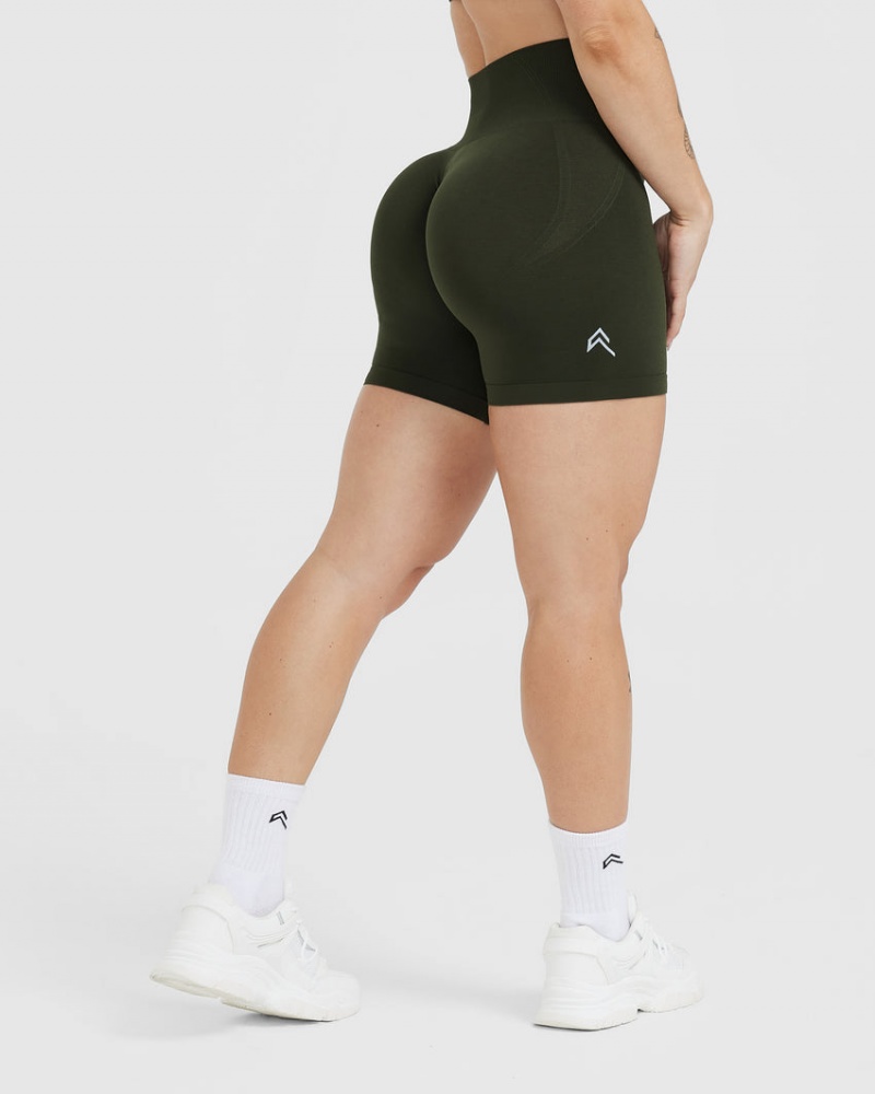 Oner Active Effortless Seamless Σορτσ Χακί | WMG348192