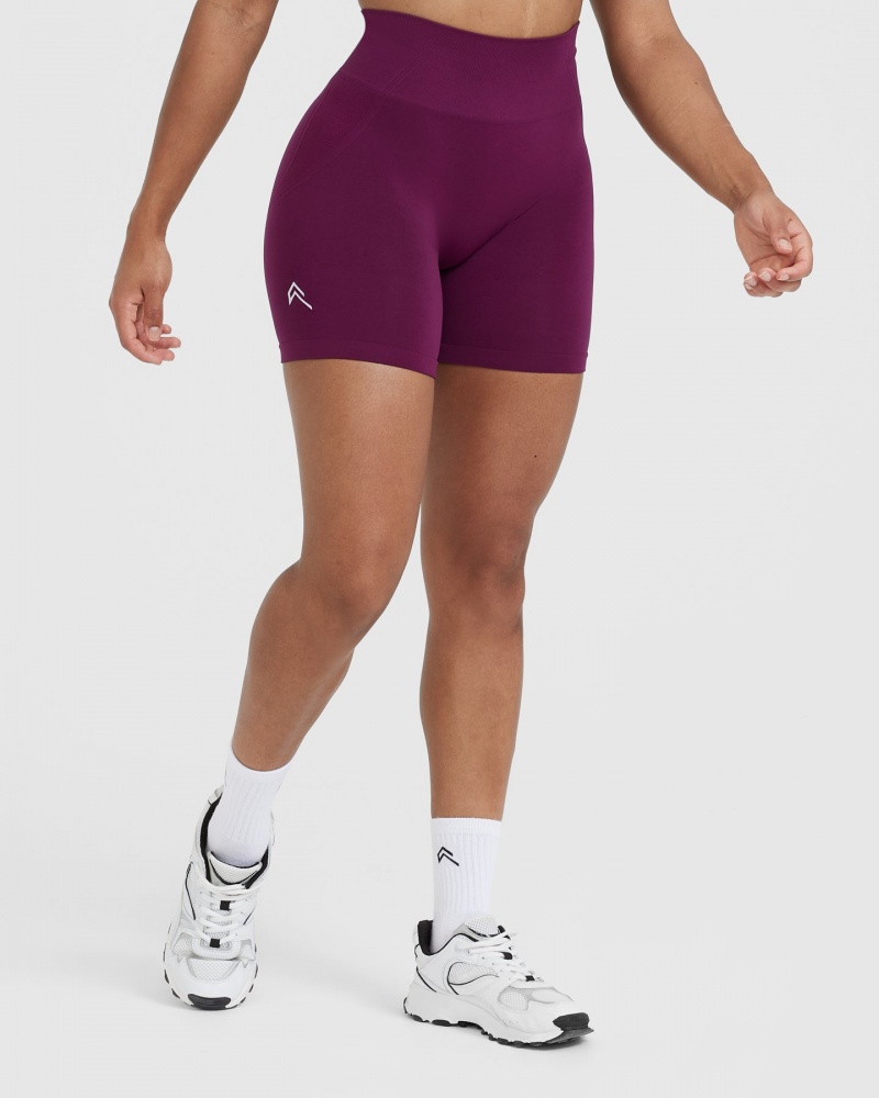 Oner Active Effortless Seamless Σορτσ μωβ | ZND860491