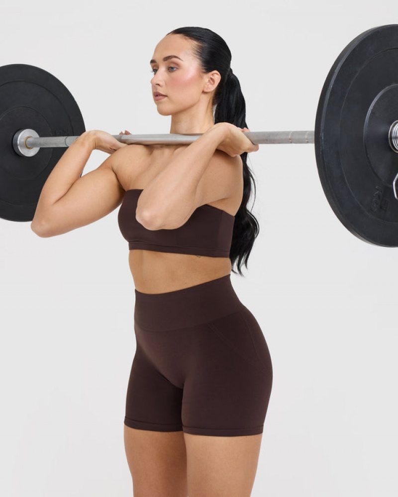 Oner Active Effortless Seamless Σορτσ μωβ καφε | EYN479615