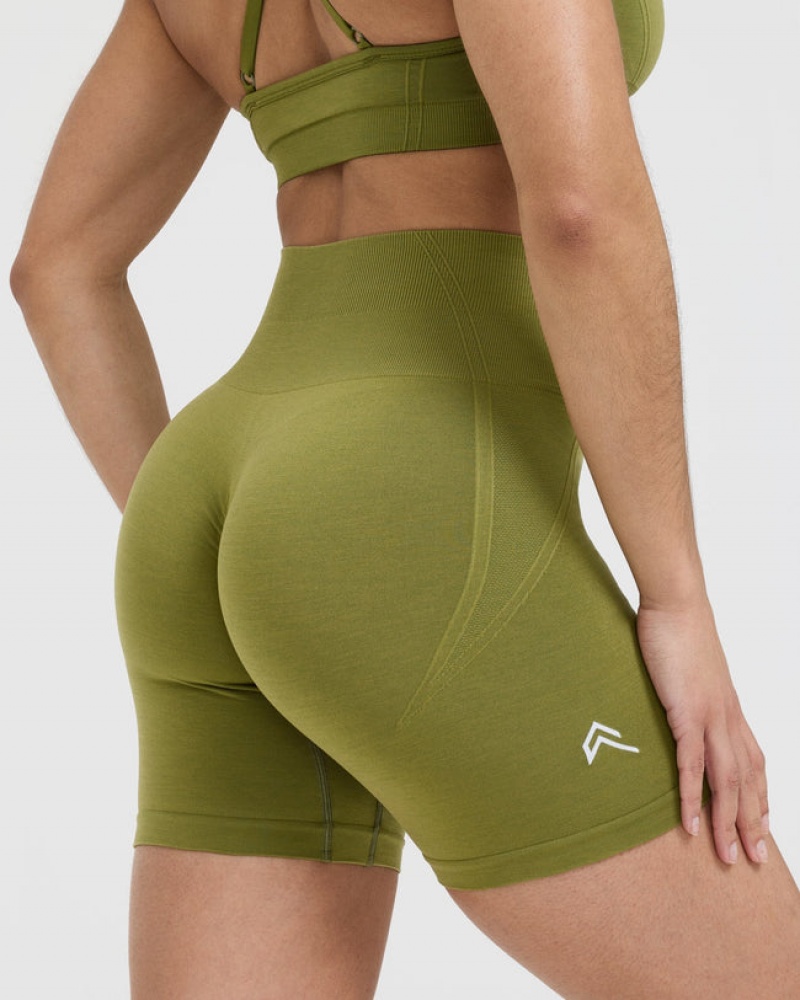 Oner Active Effortless Seamless Σορτσ Ελιά πρασινο | JAH210375