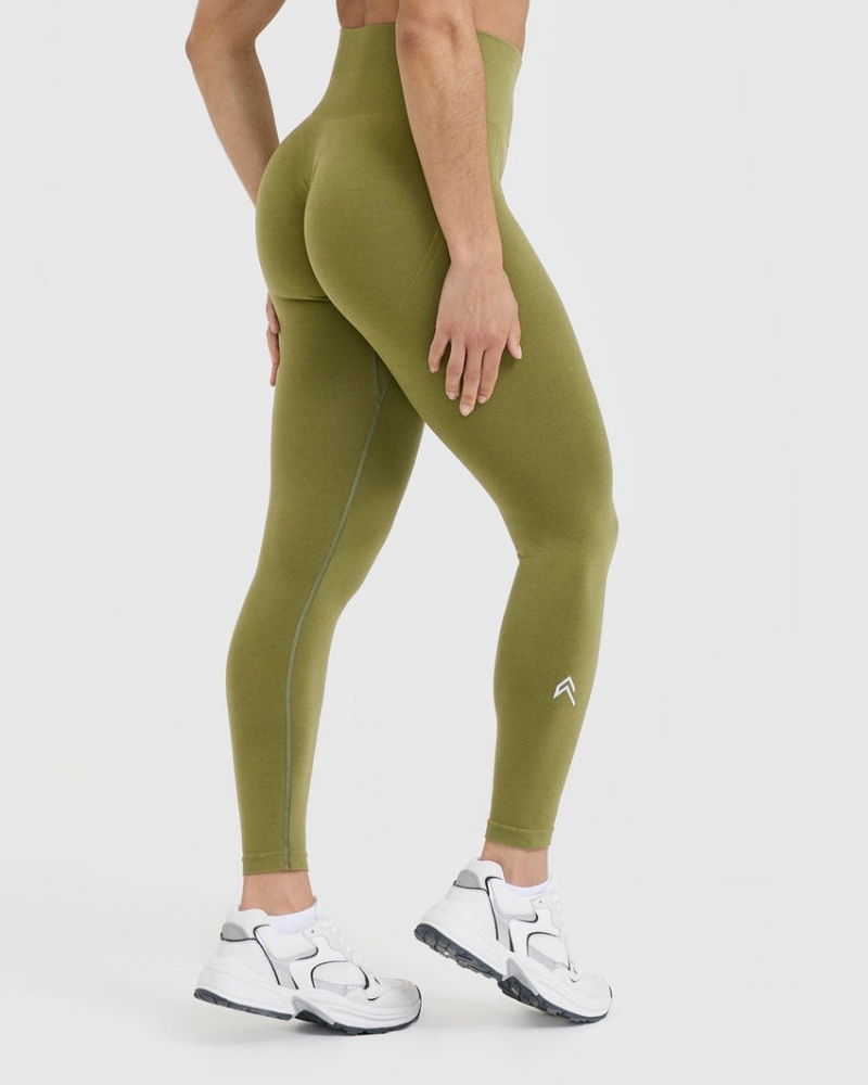 Oner Active Effortless Seamless Κολαν Ελιά πρασινο | ZCV541876