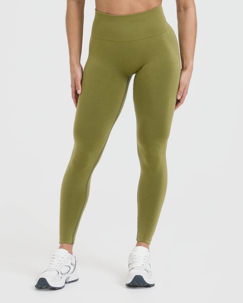 Oner Active Effortless Seamless Κολαν Ελιά πρασινο | ZCV541876