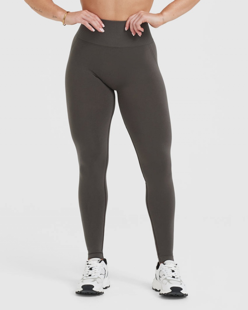 Oner Active Effortless Seamless Κολαν βαθυ γκρι καφε | QXC805197