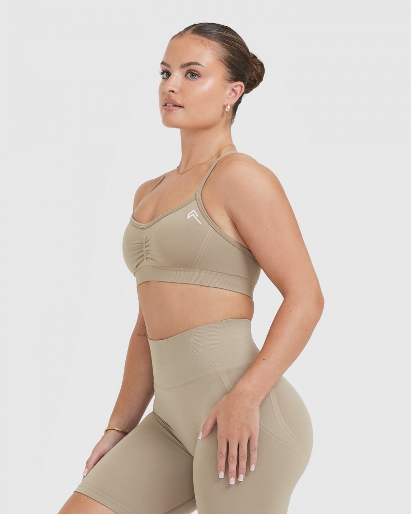 Oner Active Effortless strappy Bralette Sports Bras γκρι | YJL728950