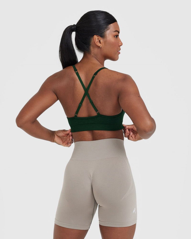 Oner Active Effortless strappy Bralette Sports Bras πρασινο | HTP567483