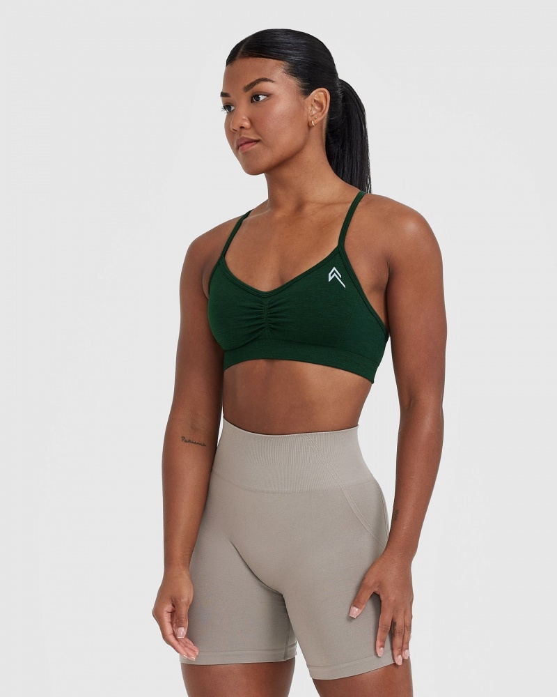 Oner Active Effortless strappy Bralette Sports Bras πρασινο | HTP567483