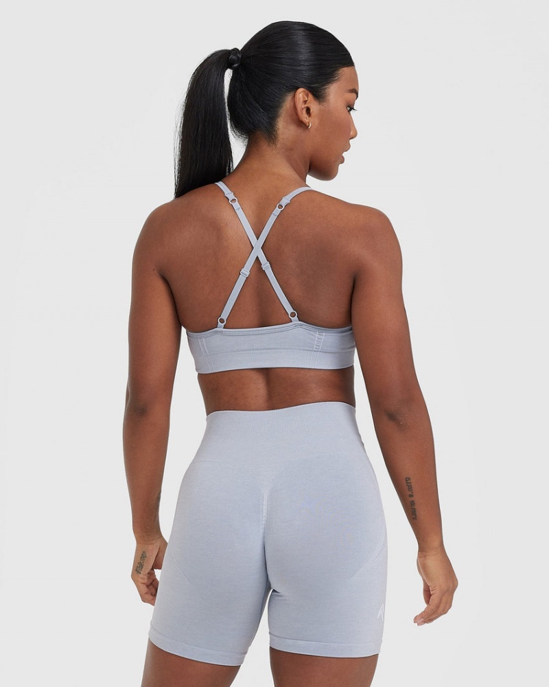 Oner Active Effortless strappy Bralette Sports Bras γκρι | WKZ758609