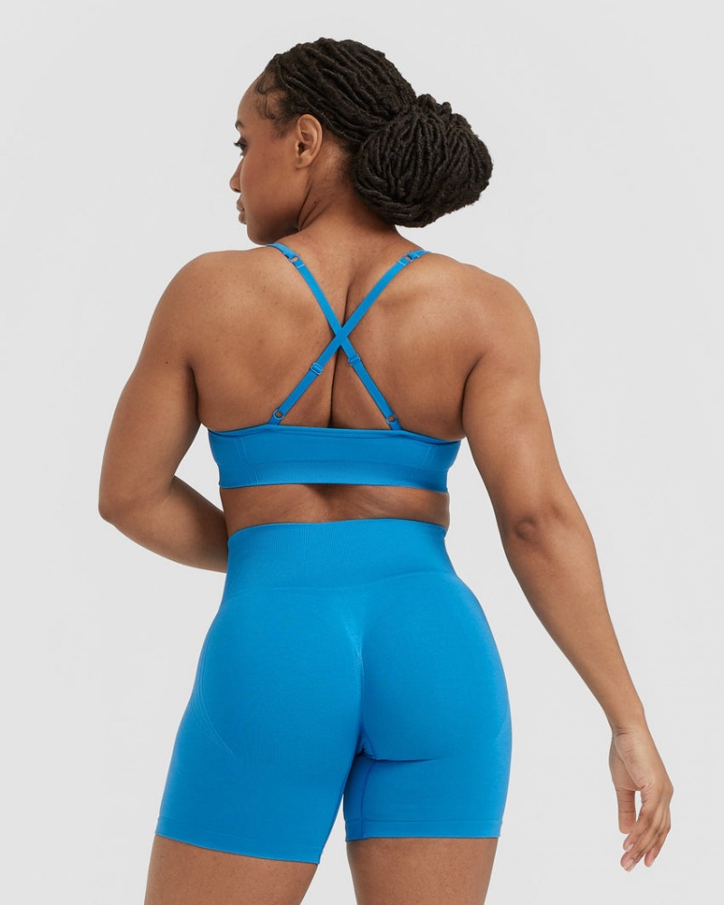 Oner Active Effortless strappy Bralette Sports Bras μπλε | TLF359847