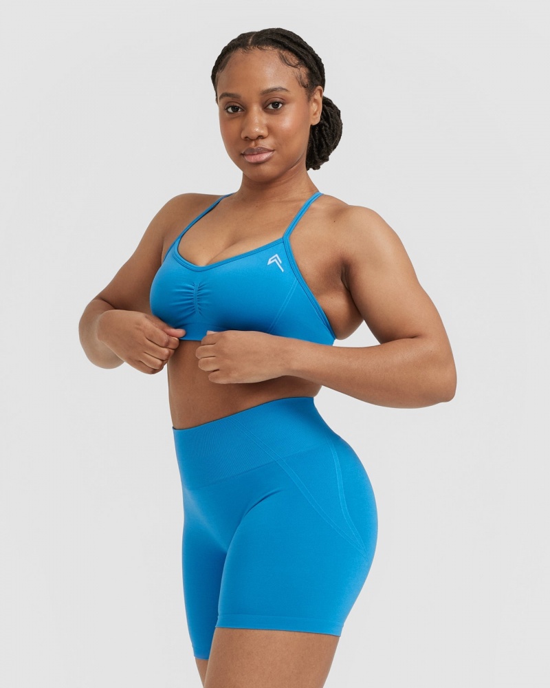 Oner Active Effortless strappy Bralette Sports Bras μπλε | TLF359847