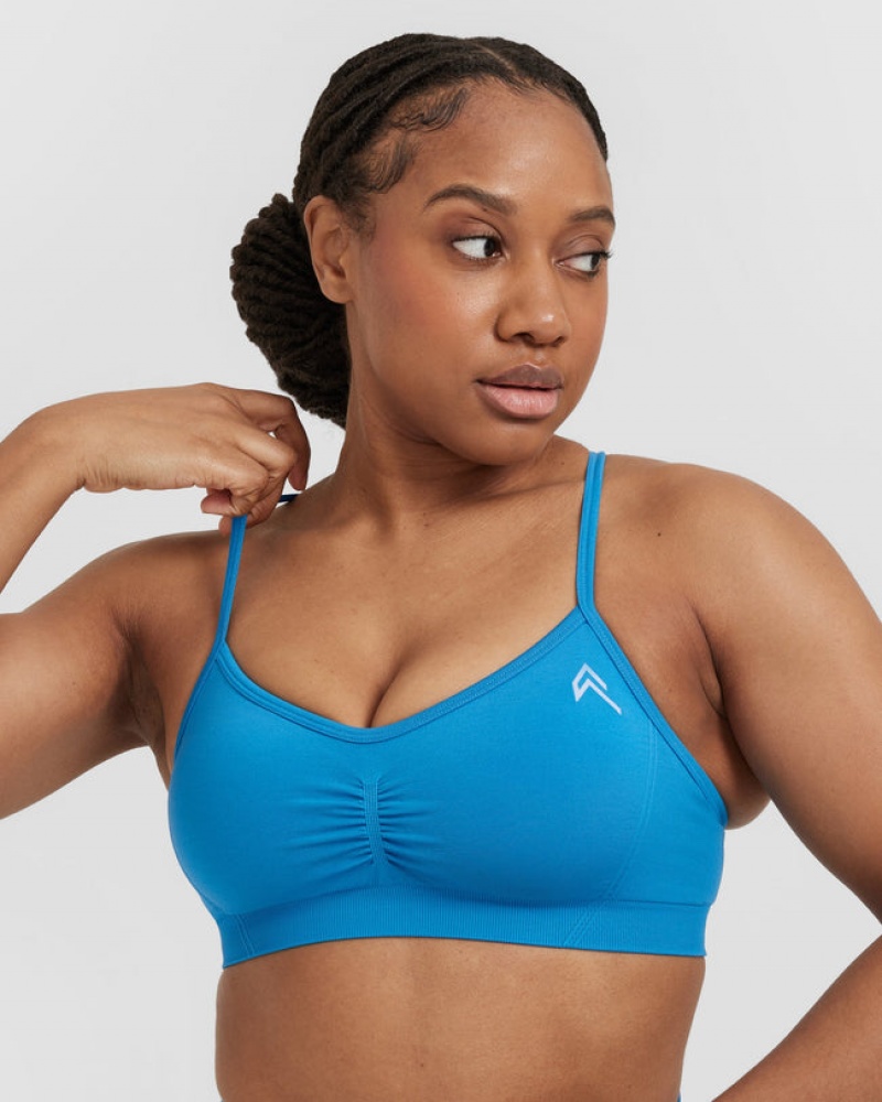 Oner Active Effortless strappy Bralette Sports Bras μπλε | TLF359847