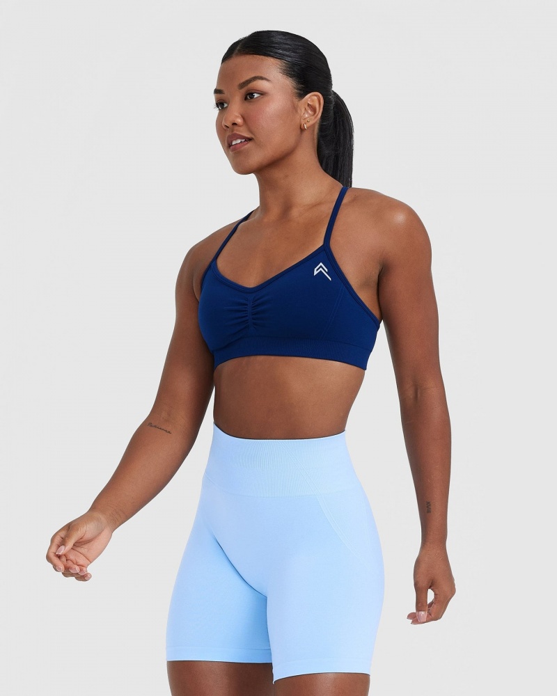 Oner Active Effortless strappy Bralette Sports Bras μπλε | EXP106354