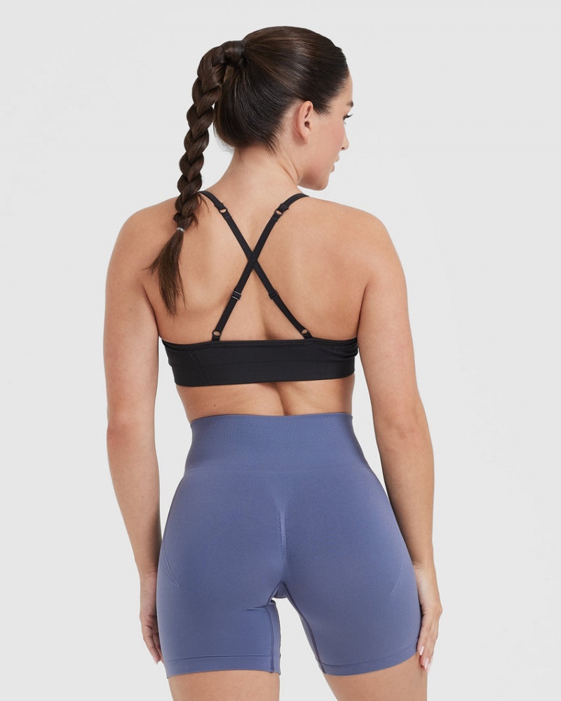 Oner Active Effortless strappy Bralette Sports Bras μαυρα | ITM594261