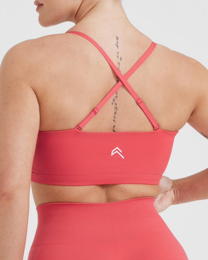 Oner Active Everyday Bandeau Bralette Sports Bras κοκκινα | VMP182430