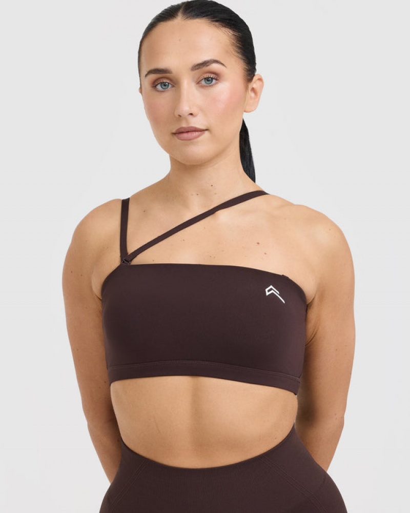 Oner Active Everyday Bandeau Bralette Sports Bras μωβ καφε | OHT927840