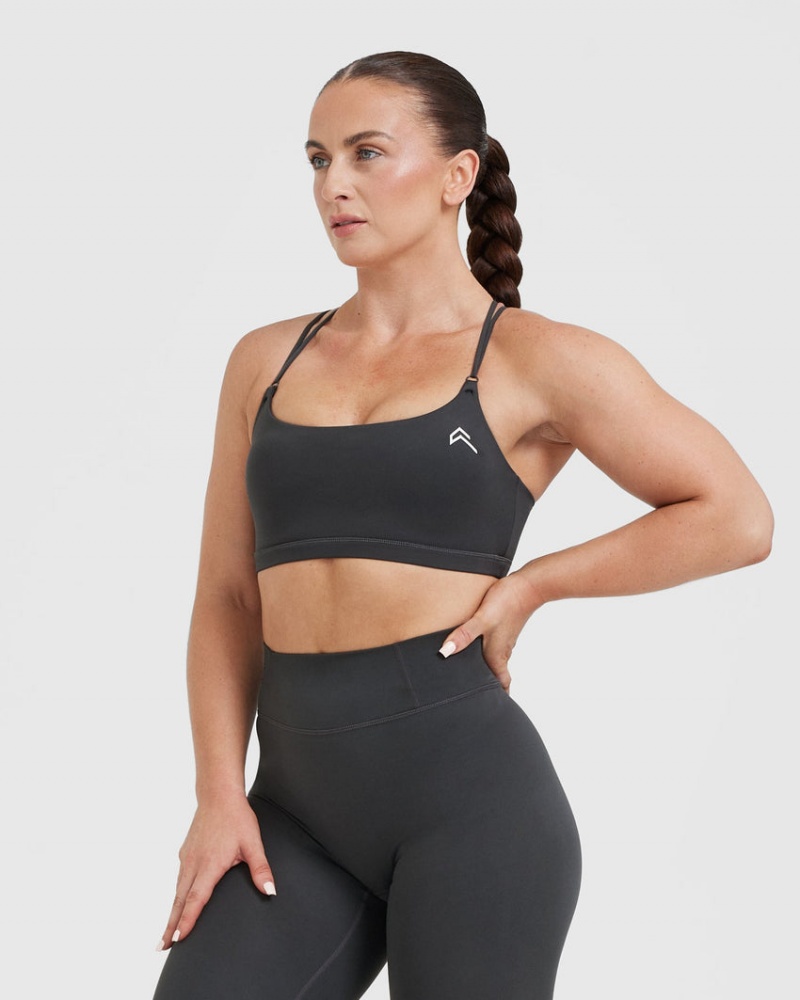 Oner Active Everyday Cross Over Bralette Sports Bras μαυρα | MST157328